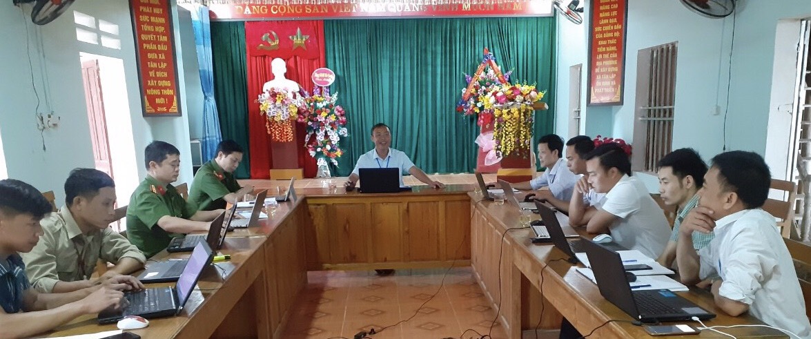 Ban thường vụ Đảng ủy xã tổ chức họp phiên tháng 6 năm 2020